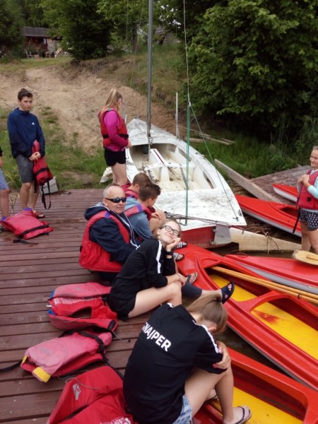 Obóz letni w Kretowinach